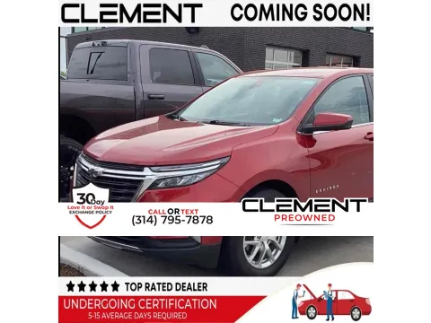 Red 2022 Chevrolet Equinox LT for sale in St. Charles, MO