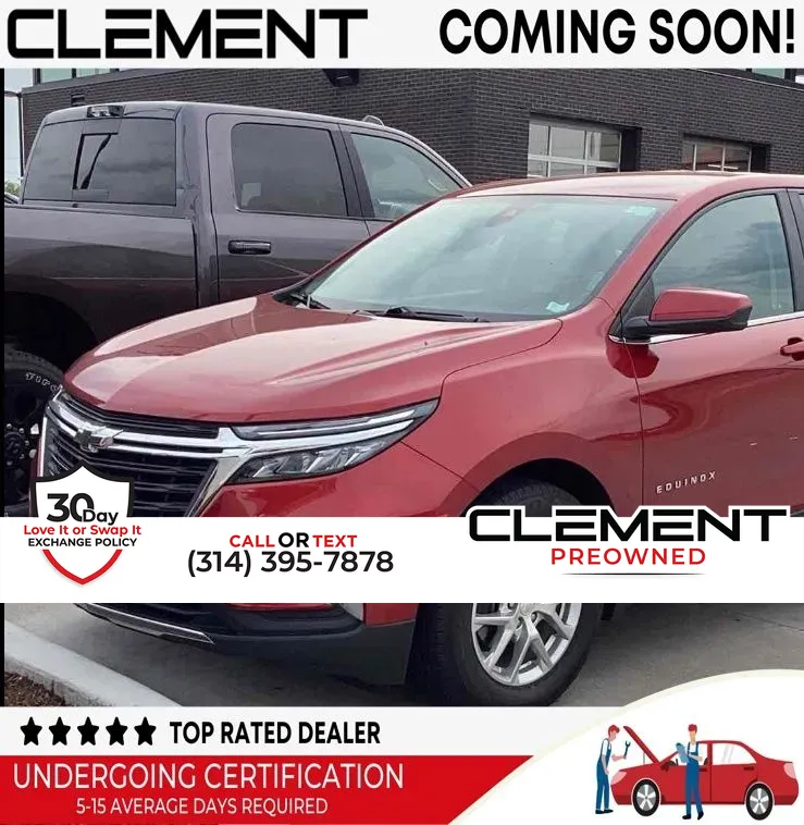 Red 2022 Chevrolet Equinox LT for sale in St. Charles, MO