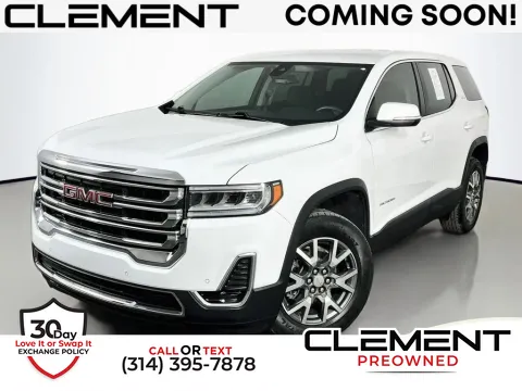 White 2022 GMC Acadia SLE for sale in St. Charles, MO