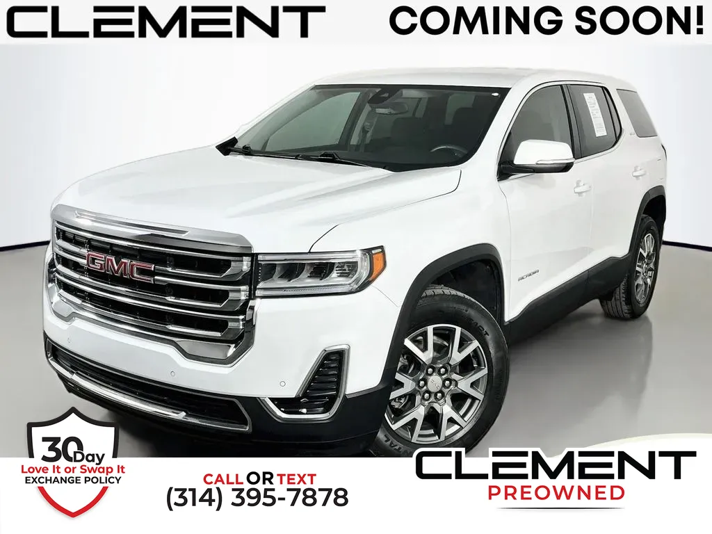 White 2022 GMC Acadia SLE for sale in St. Charles, MO