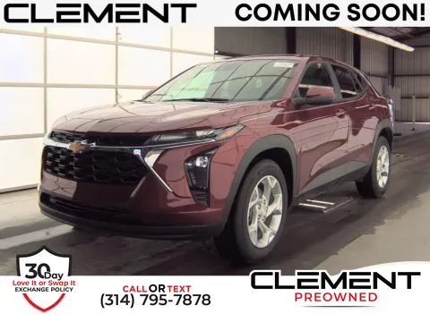 Red 2025 Chevrolet Trax LS for sale in St. Charles, MO