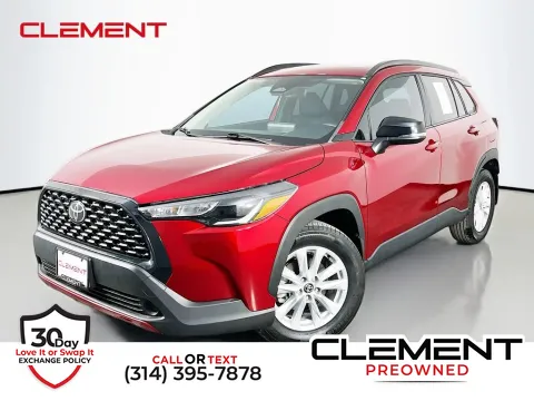 Red 2025 Toyota Corolla Cross LE for sale in St. Charles, MO