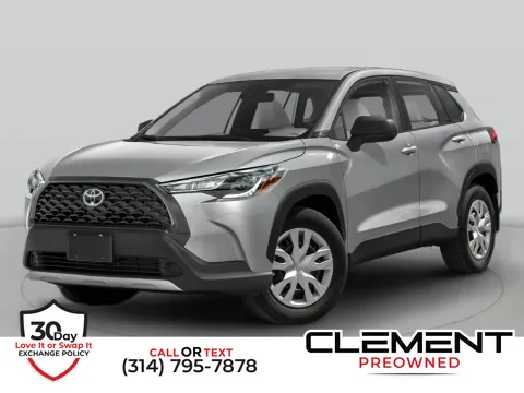 Red 2025 Toyota Corolla Cross LE for sale in St. Charles, MO