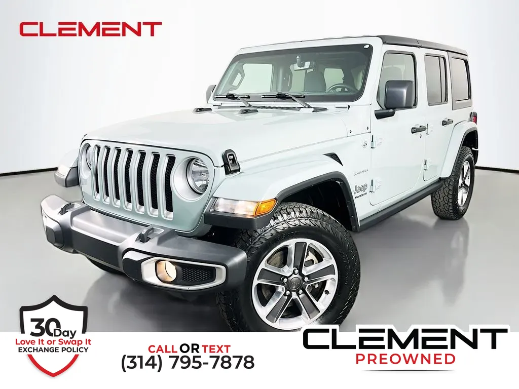 Gray 2023 Jeep Wrangler Sahara for sale in St. Charles, MO