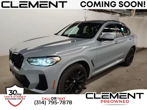 Gray 2022 BMW X4 xDrive30i for sale in St. Charles, MO