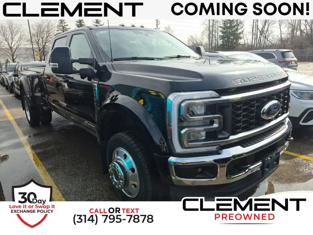 Black 2025 Ford F-450SD Lariat for sale in St. Charles, MO