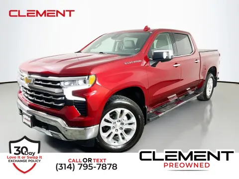Red 2023 Chevrolet Silverado 1500 LTZ for sale in St. Charles, MO
