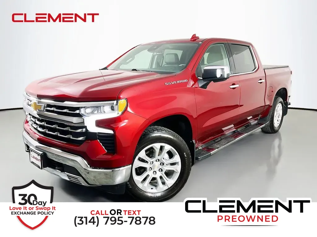 Red 2023 Chevrolet Silverado 1500 LTZ for sale in St. Charles, MO