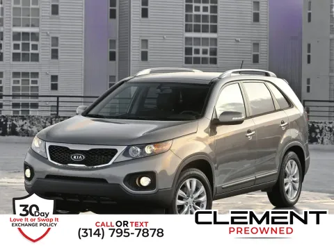 Silver 2011 Kia Sorento LX for sale in St. Charles, MO