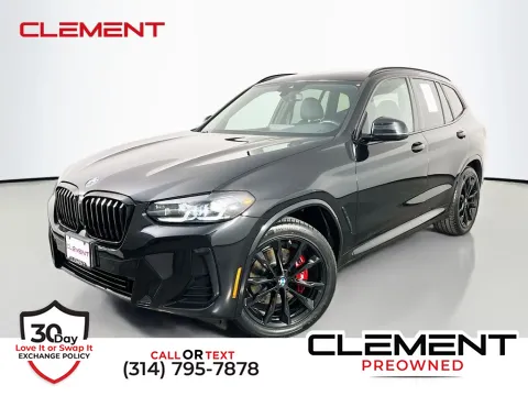 Black 2024 BMW X3 xDrive30i for sale in St. Charles, MO