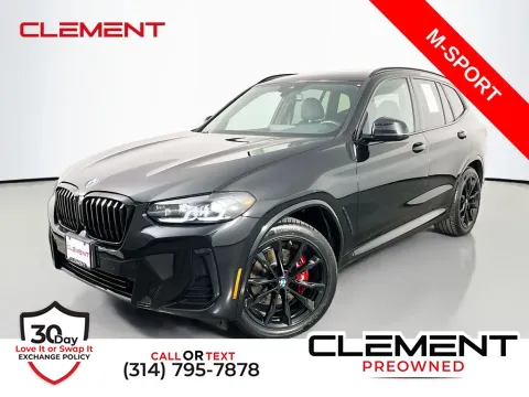 Black 2024 BMW X3 xDrive30i for sale in St. Charles, MO