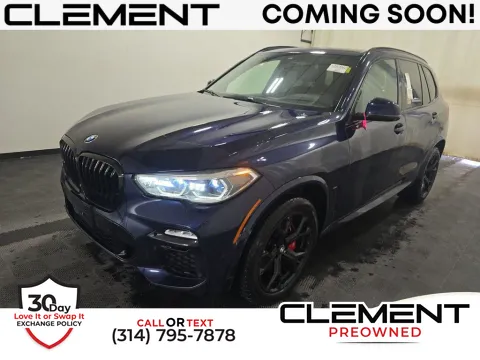Blue 2021 BMW X5 xDrive40i for sale in St. Charles, MO