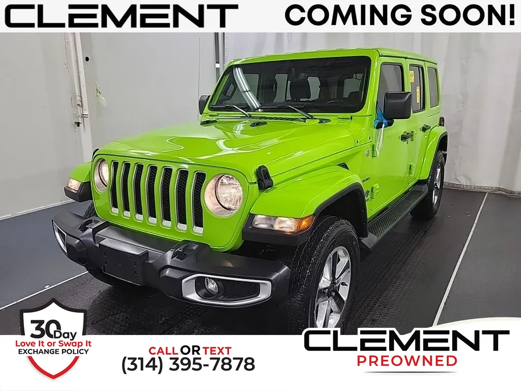 Green 2021 Jeep Wrangler Unlimited Sahara for sale in St. Charles, MO