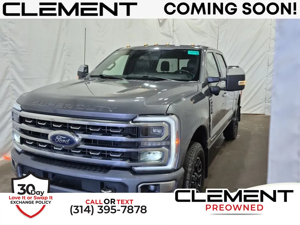 Gray 2024 Ford F-250SD Platinum for sale in St. Charles, MO