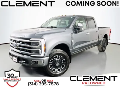 Gray 2024 Ford F-250SD Platinum for sale in St. Charles, MO