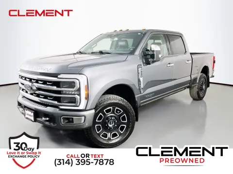 Gray 2024 Ford F-250SD Platinum for sale in St. Charles, MO