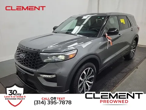 Gray 2022 Ford Explorer ST-Line for sale in St. Charles, MO
