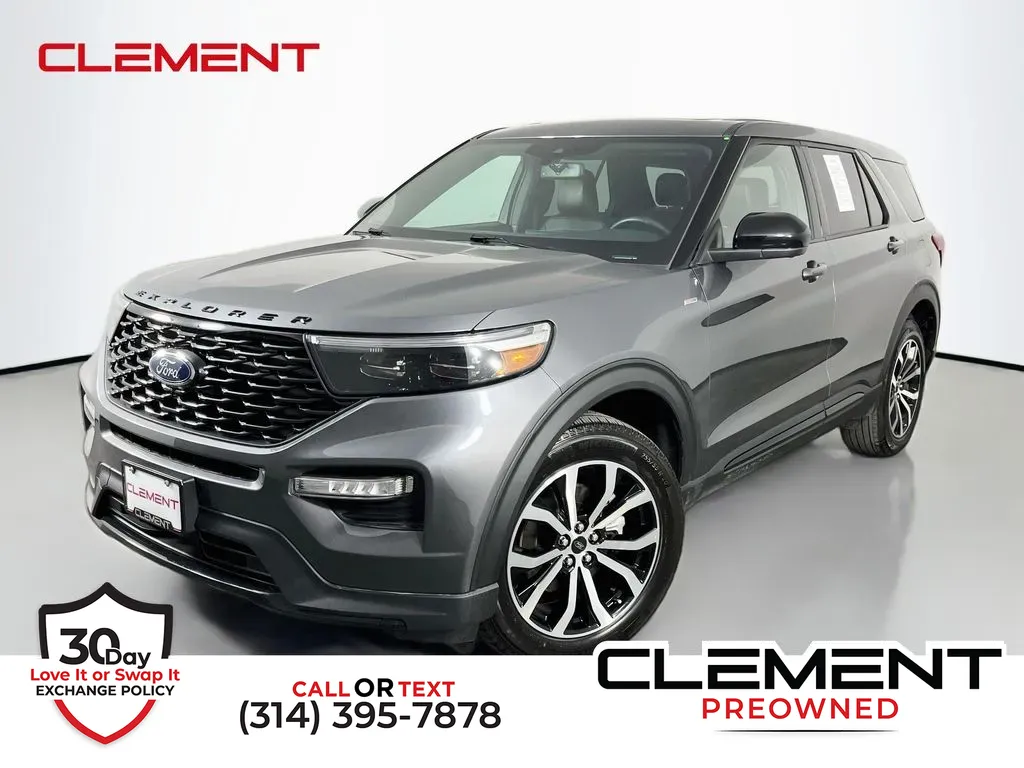Gray 2022 Ford Explorer ST-Line for sale in St. Charles, MO