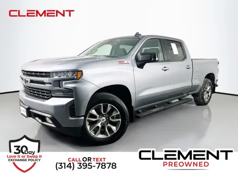 Gray 2021 Chevrolet Silverado 1500 RST for sale in St. Charles, MO