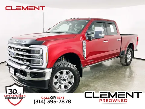 Red 2025 Ford F-250SD King Ranch for sale in St. Charles, MO