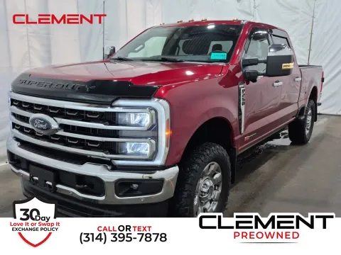 Red 2025 Ford F-250SD King Ranch for sale in St. Charles, MO