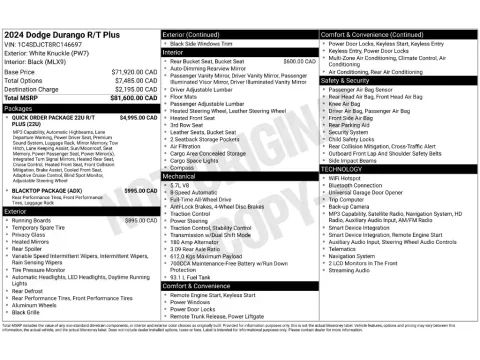 Photos of 2024 Dodge Durango R/T for sale in St. Charles, MO at Clement Supercenter