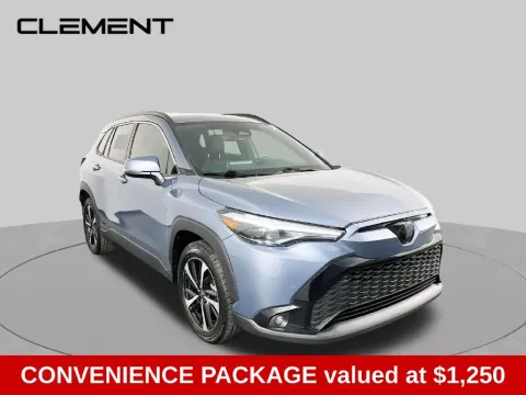 Another view of 2024 Toyota Corolla Cross Hybrid XSE for sale in St. Charles, MO at Clement Supercenter