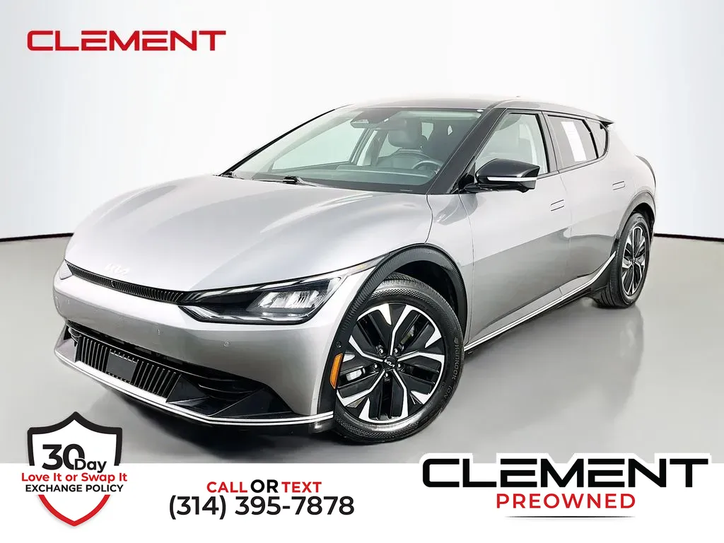 Gray 2023 Kia EV6 Wind for sale in St. Charles, MO