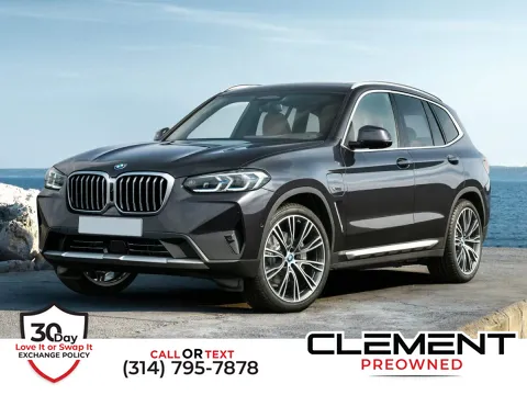 Black 2022 BMW X3 xDrive30i for sale in St. Charles, MO