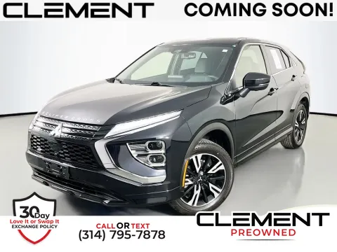 Black 2024 Mitsubishi Eclipse Cross SE for sale in St. Charles, MO