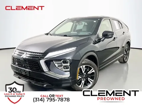 Black 2024 Mitsubishi Eclipse Cross SE for sale in St. Charles, MO