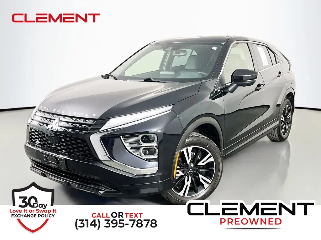 Black 2024 Mitsubishi Eclipse Cross SE for sale in St. Charles, MO