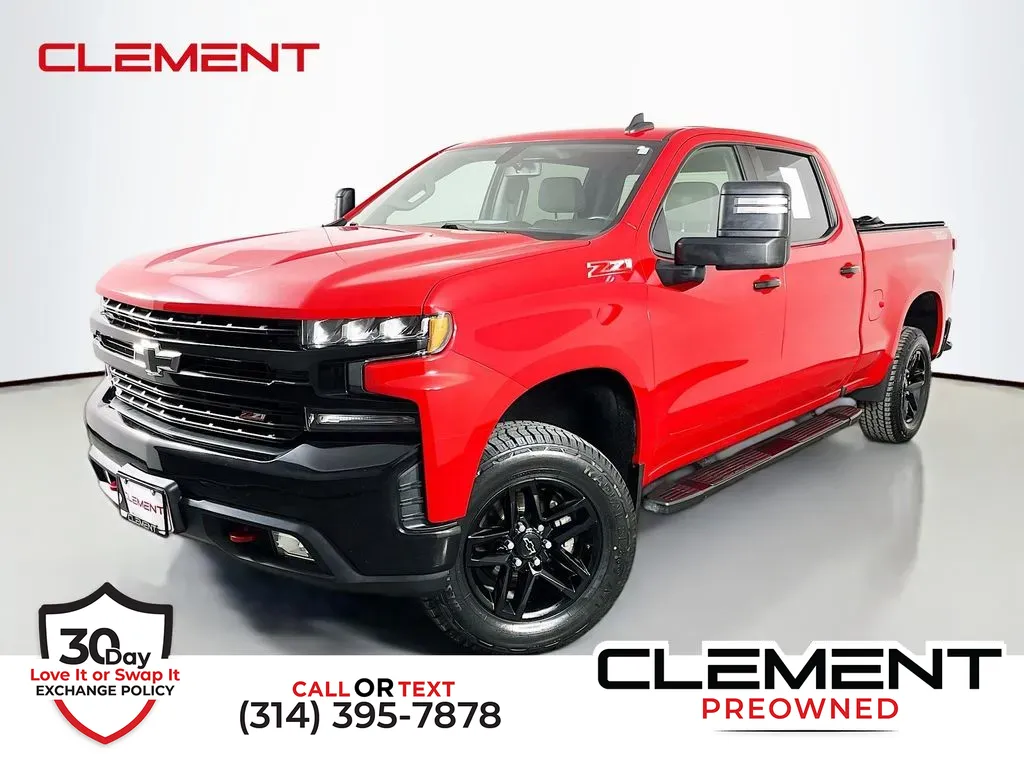 Red 2021 Chevrolet Silverado 1500 LT Trail Boss for sale in St. Charles, MO
