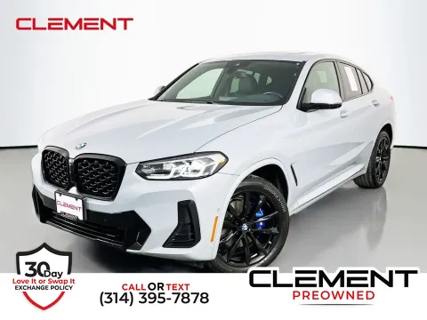 Gray 2022 BMW X4 xDrive30i for sale in St. Charles, MO