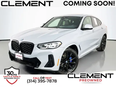 Gray 2022 BMW X4 xDrive30i for sale in St. Charles, MO