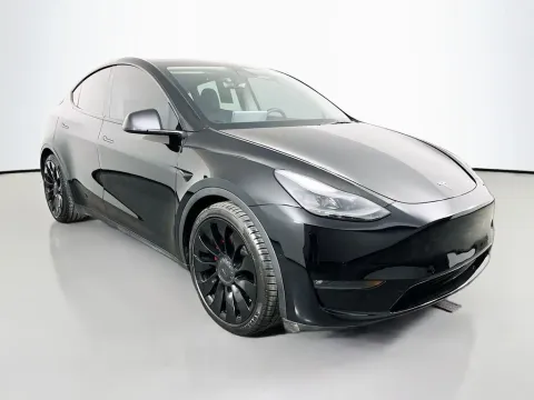 Another view of 2022 Tesla Model Y Performance for sale in St. Charles, MO at Clement Supercenter