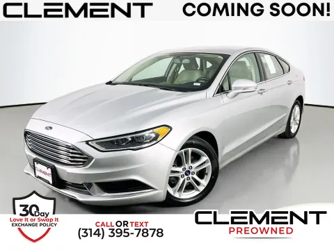 Silver 2018 Ford Fusion SE for sale in St. Charles, MO