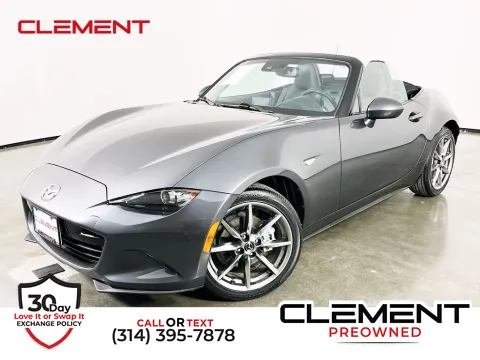 Gray 2022 Mazda MX-5 Miata Grand Touring for sale in St. Charles, MO
