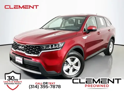 Red 2022 Kia Sorento LX for sale in St. Charles, MO