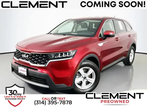 Red 2022 Kia Sorento LX for sale in St. Charles, MO