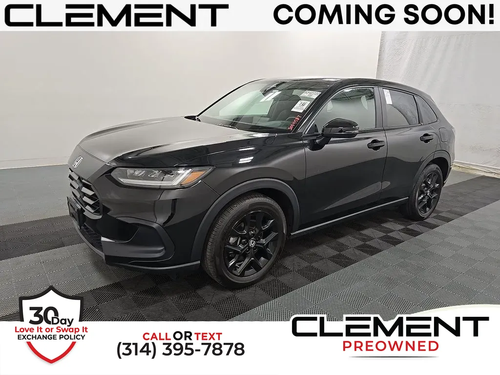 Black 2024 Honda HR-V Sport for sale in St. Charles, MO