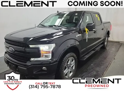 Black 2019 Ford F-150 Lariat for sale in St. Charles, MO