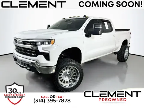 White 2022 Chevrolet Silverado 1500 LT for sale in St. Charles, MO