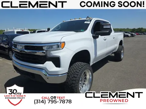 White 2022 Chevrolet Silverado 1500 LT for sale in St. Charles, MO
