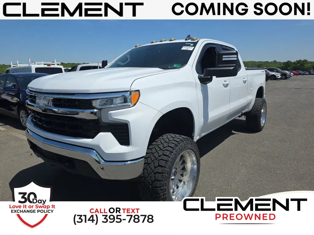 White 2022 Chevrolet Silverado 1500 LT for sale in St. Charles, MO