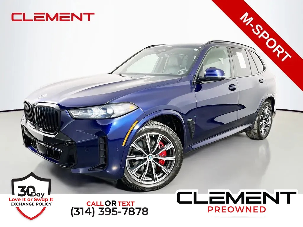 Blue 2025 BMW X5 xDrive40i for sale in St. Charles, MO
