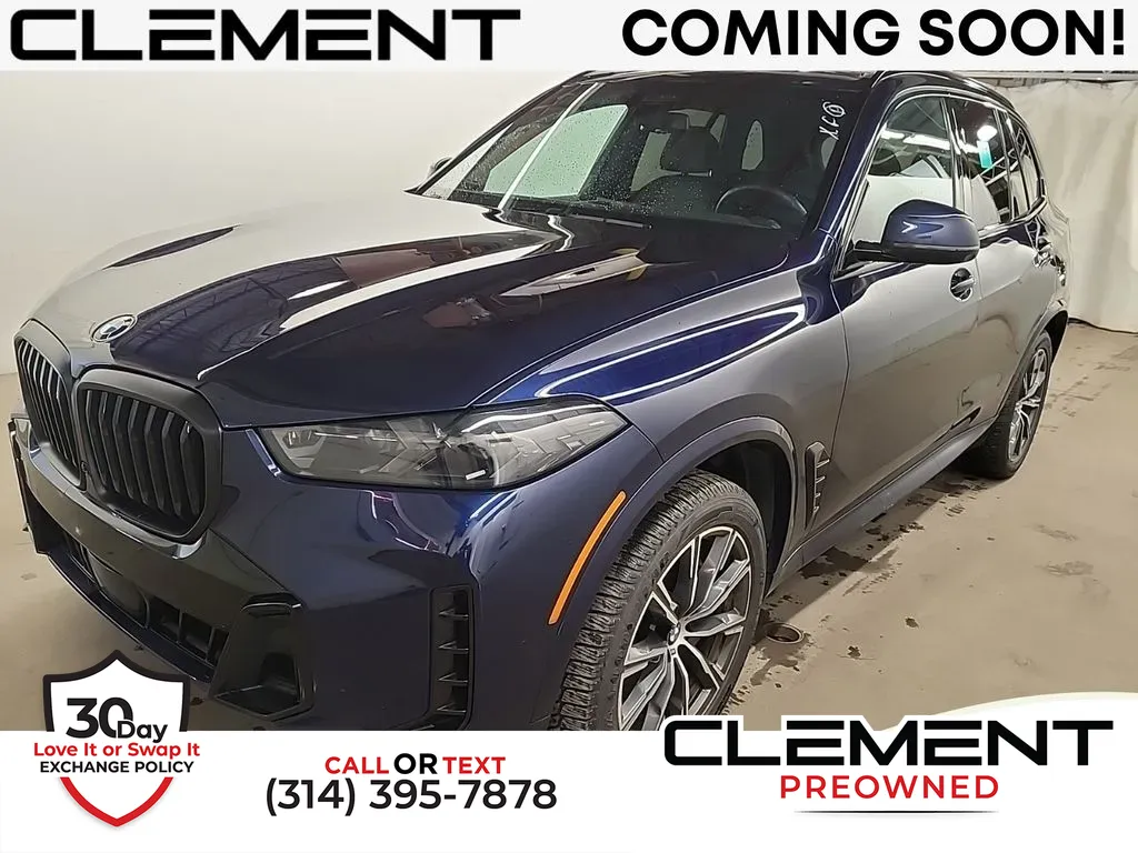 Blue 2025 BMW X5 xDrive40i for sale in St. Charles, MO