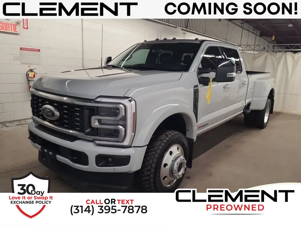 Gray 2025 Ford F-450SD Platinum for sale in St. Charles, MO
