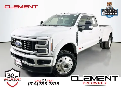 Gray 2025 Ford F-450SD Platinum for sale in St. Charles, MO