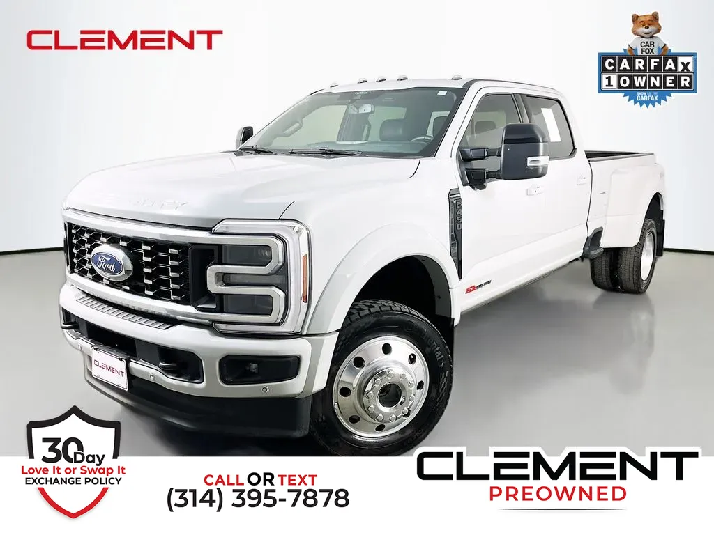 Gray 2025 Ford F-450SD Platinum for sale in St. Charles, MO